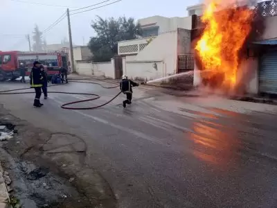 الحماية المدنية: 124 تدخّل لاطفاء الحرائق خلال الـ 24 ساعة الماضيةبلغ مجموع التدخلات التي قام بها أعوان
