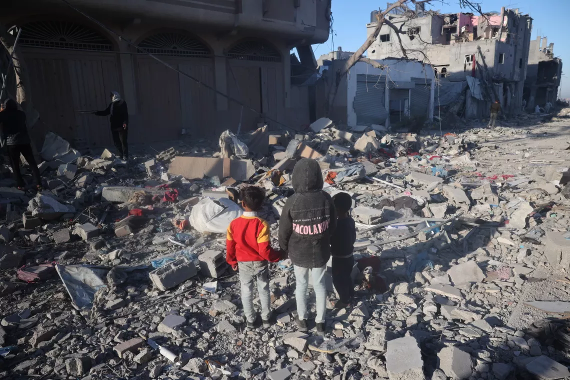 يونيسف: استشهاد طفلين على الأقل يوميا في غزة منذ وقف إطلاق النار