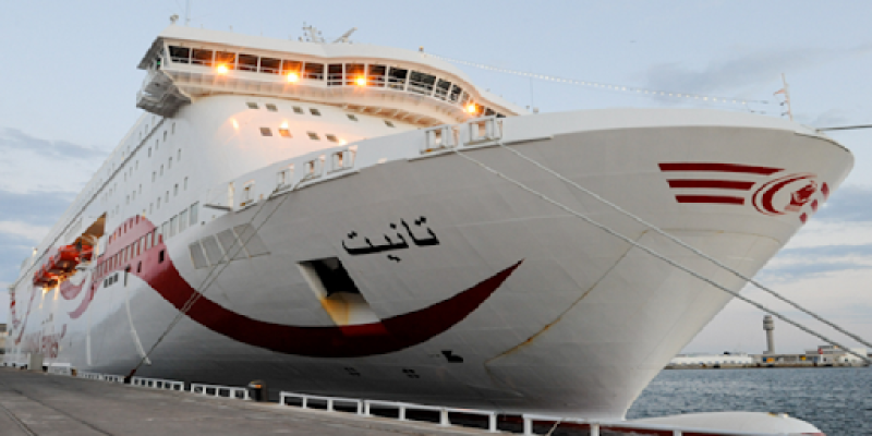 الشركة التونسية للملاحة تعدّل برنامج رحلات سفينتي «قرطاج» و«تانيت» بسبب سوء الأحوال الجوية