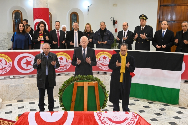 رئيس الجمهورية يزور ضريح فرحات حشّاد