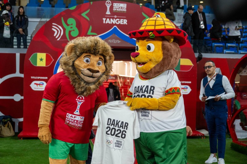 طنجة تحتفي بلقاء تميمتي ألعاب الشباب داكار 2026 وكأس إفريقيا 2025