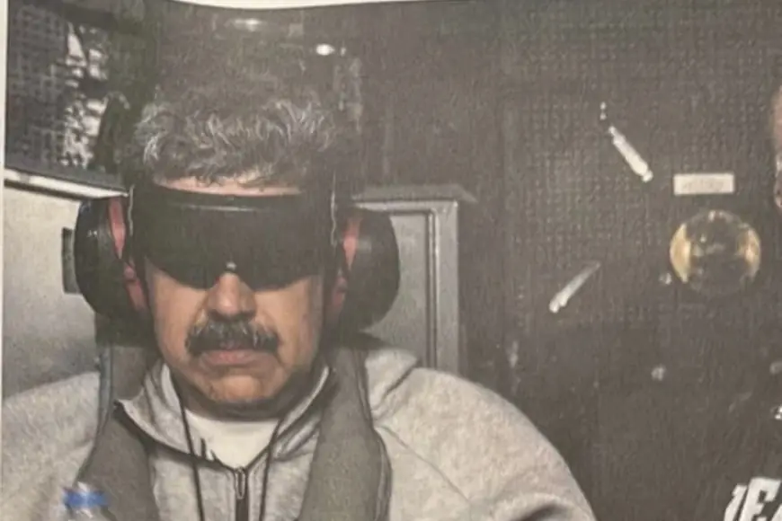 ترامب ينشر صورة لمادورو مكبّل اليدين بعد اعتقاله في عملية عسكرية