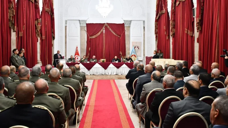 وزير الدفاع الوطني يشرف على تكريم عسكريين ومدنيين مُحالين على شرف المهنة