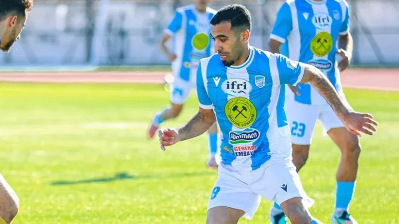 حمدي العبيدي يفتتح سجله التهديفي في الدوري الجزائري