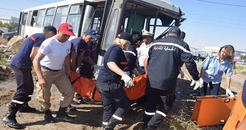 صفاقس: تمرين ميداني للحماية المدنية لمحاكاة حادث صناعي بشركة نفطية